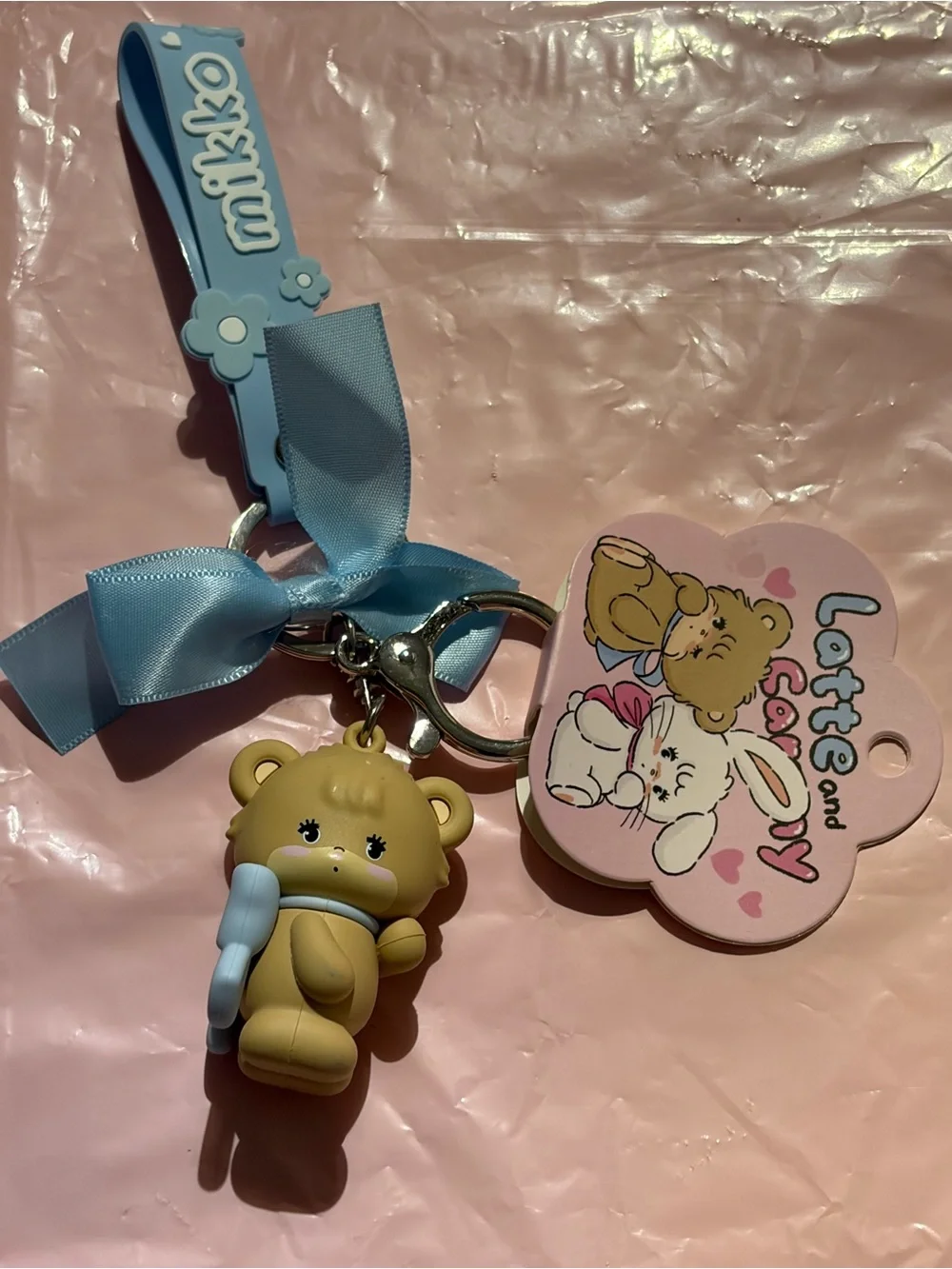 Mikko Illustrations Latte Keychain/Charm